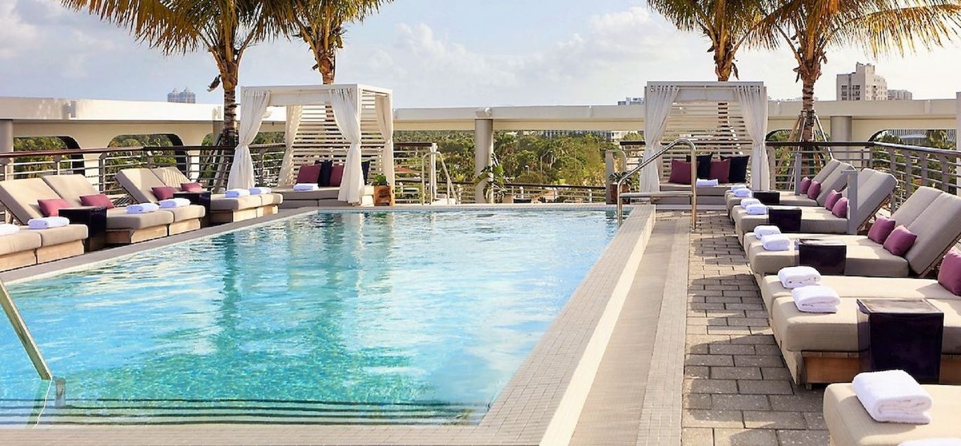 Image: Kimpton Hotel Palomar South Beach. (photo via Kimpton Hotels & Restaurants)ki (Kimpton Hotels)