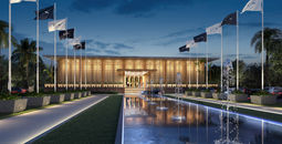 Rendering of the upcoming PS terminal at Miami International Airport