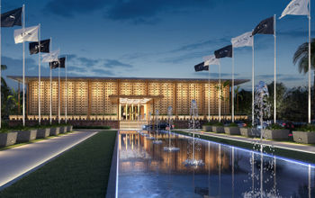Rendering of the upcoming PS terminal at Miami International Airport