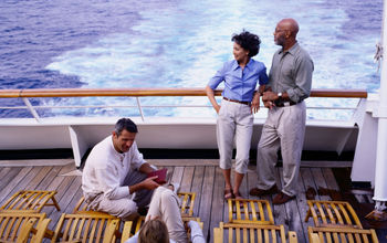 Mature Couples on a Cruise Ship