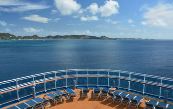 View from a cruise ship.