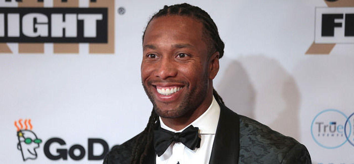 Image: PHOTO: Larry Fitzgerald also excels in travel. (photo via Flickr/Gage Skidmore)