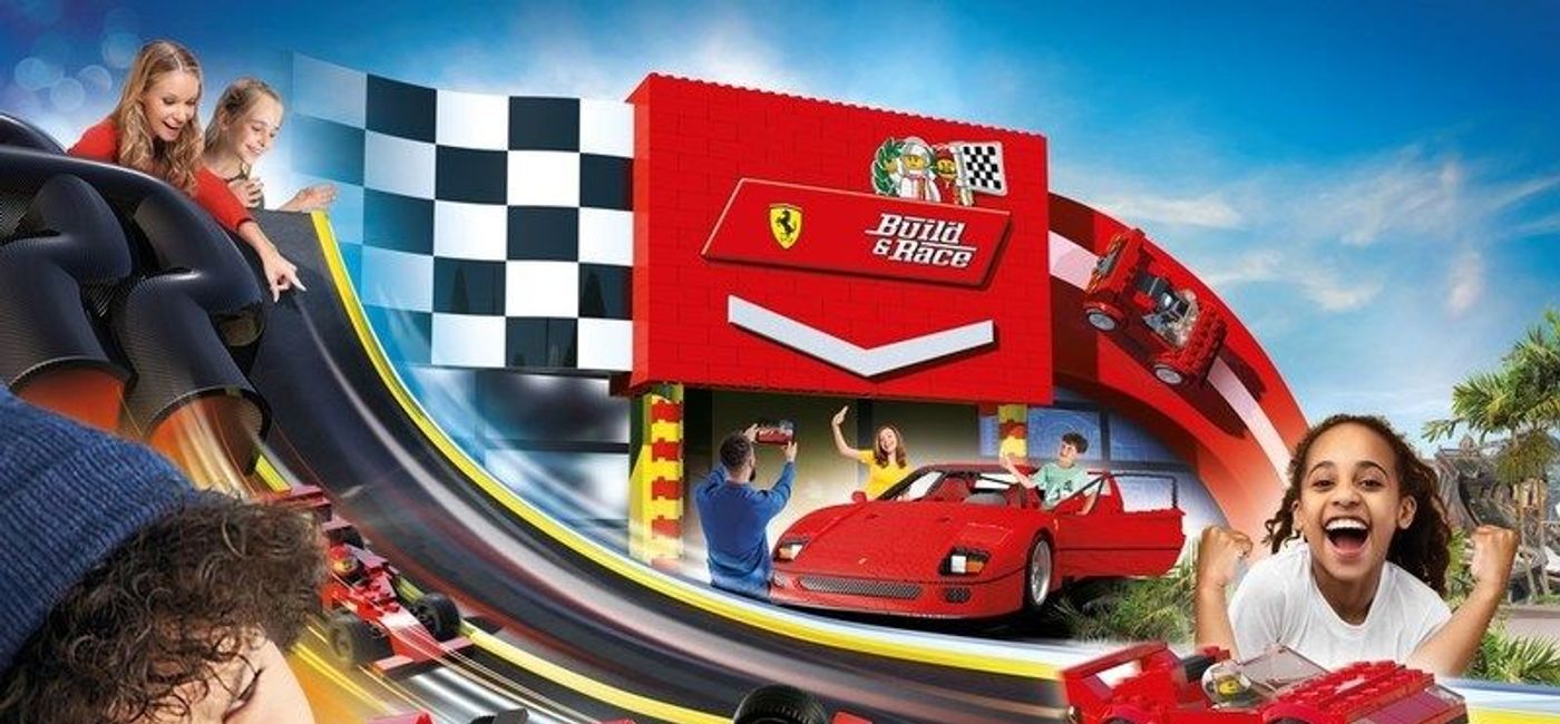 Image: LEGOLAND California Resort And Ferrari. (photo via LEGOLAND Media)