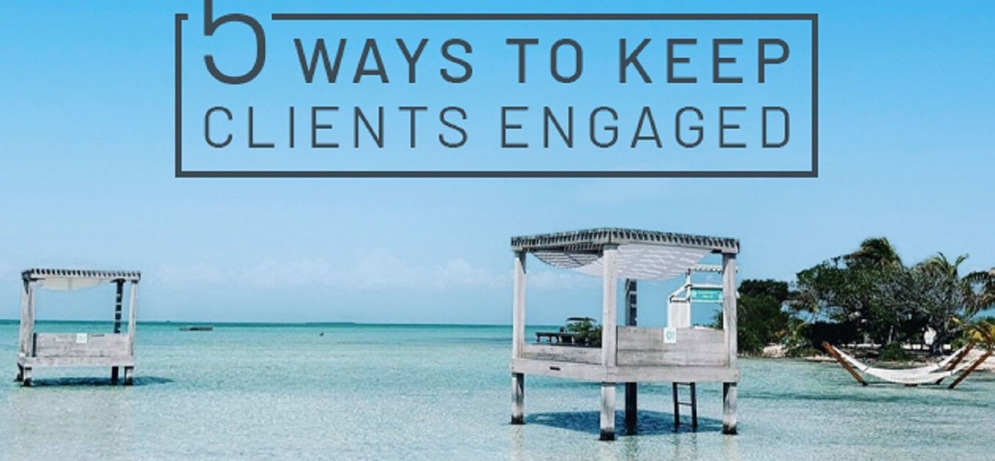 Image: Keeping clients engaged. (photo via Avoya Travel)