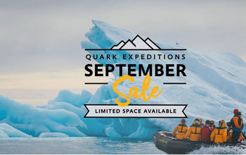 Quark Expeditions September Sale