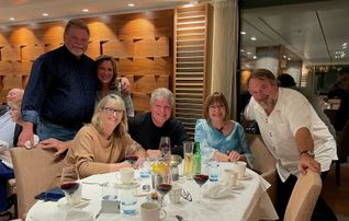 New friends on a Viking river cruise