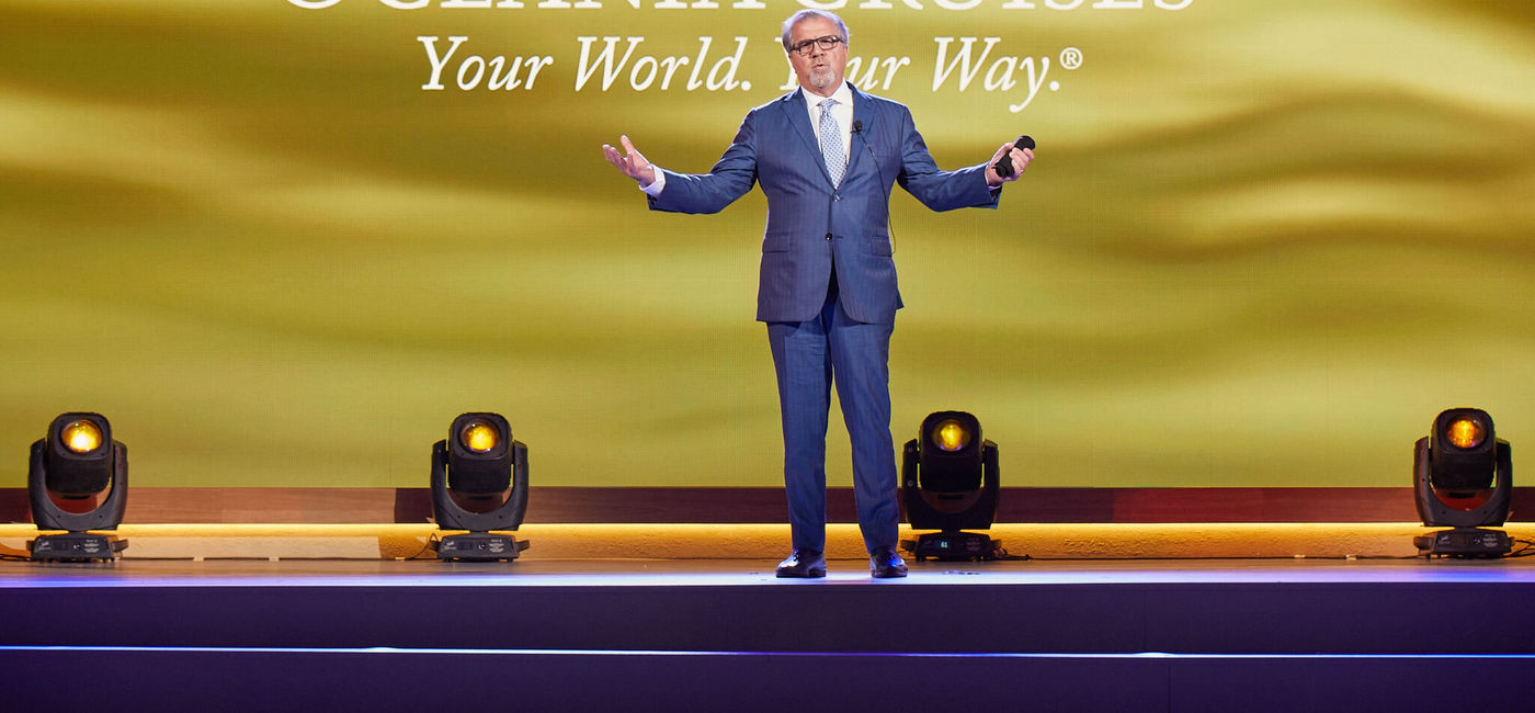 Image: Frank J. Del Rio founded Oceania 20 years ago. (Photo Credit: (Photo courtesy of Oceania Cruises))