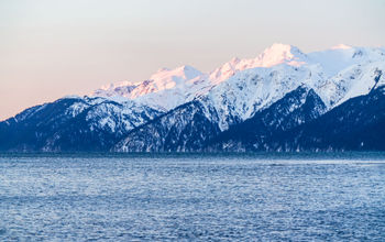 Sunset in Seward, Alaska