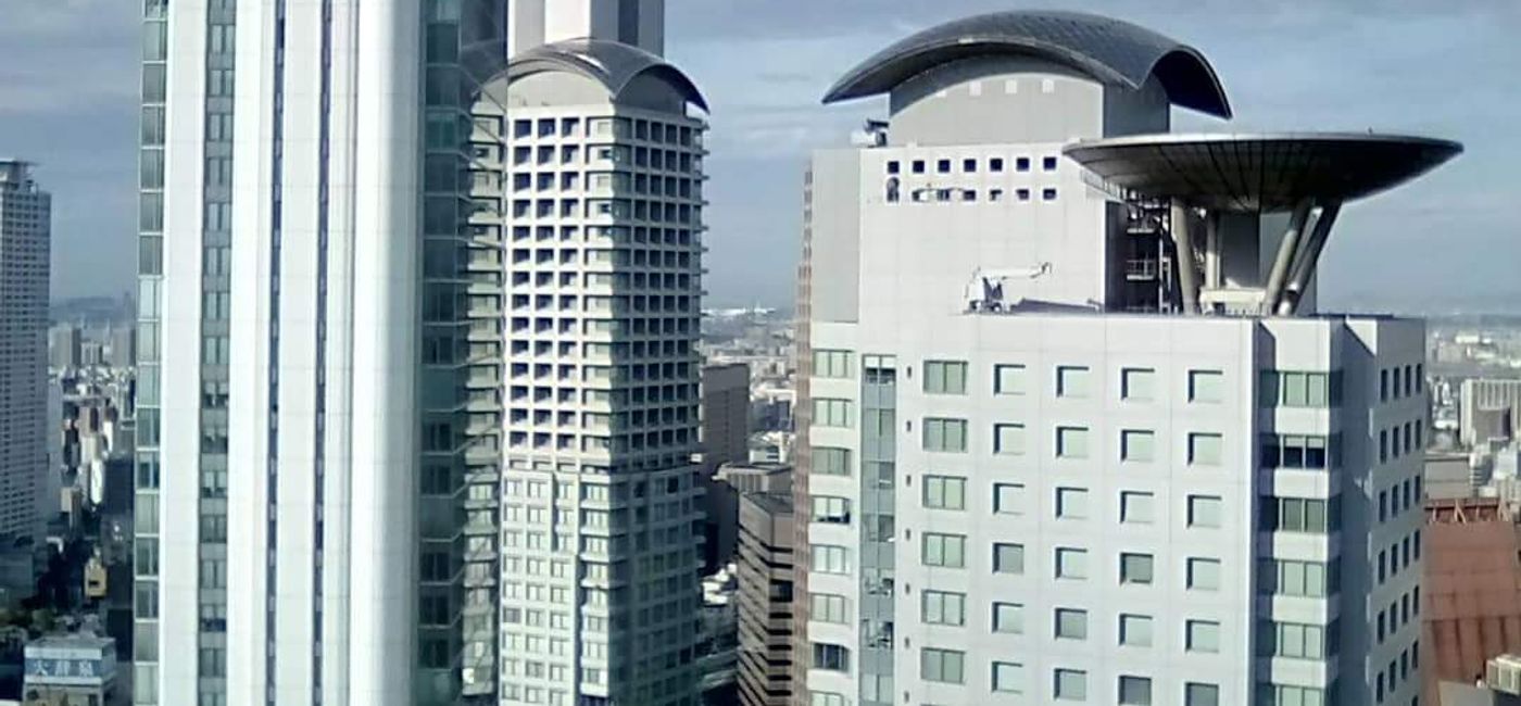 Image: PHOTO: View from the 34th floor of Hilton Osaka. (Photo by Susan Young)