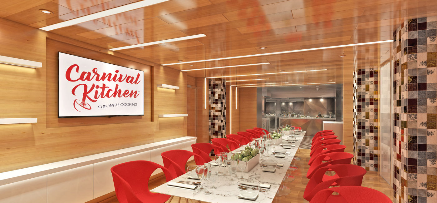 Image: PHOTO: Carnival Kitchen onboard Carnival Panorama. (Photo via Carnival Cruise Line)