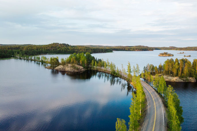Lakeland cycling, Finland