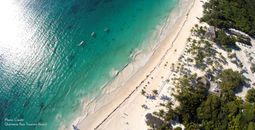 Aerial view of Tulum