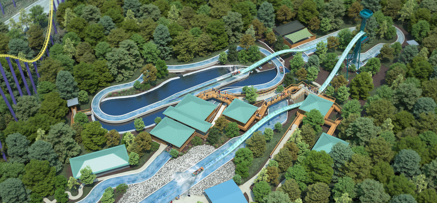 Image: SeaWorld San Antonio Catapult Falls rendering  (Photo Credit: SeaWorld)