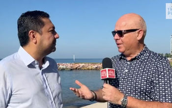 John Kirk with Luis Villasenor Director - Puerto Vallarta Tourism