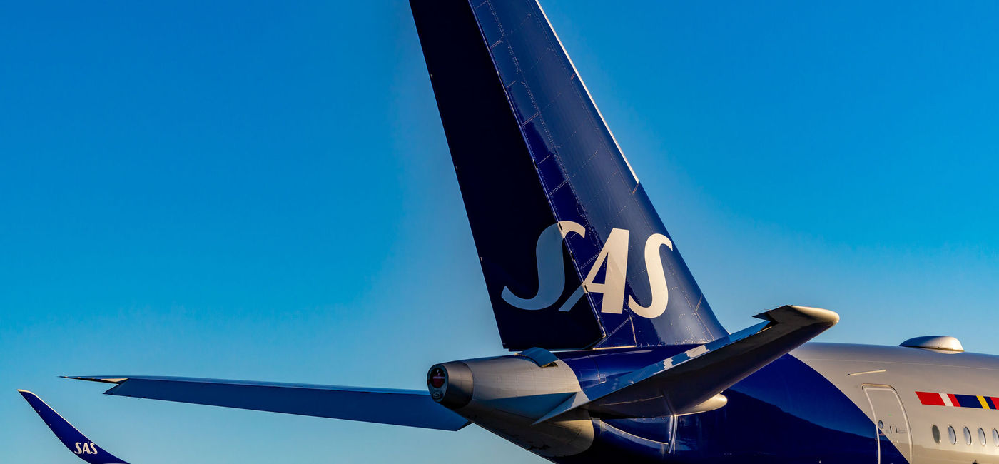 Image: SAS aircraft in Denmark. (Photo Credit: Alexander Farnsworth/iStock Editorial/Getty Images Plus)