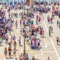 The crowd, St. Mark's Square in Venice