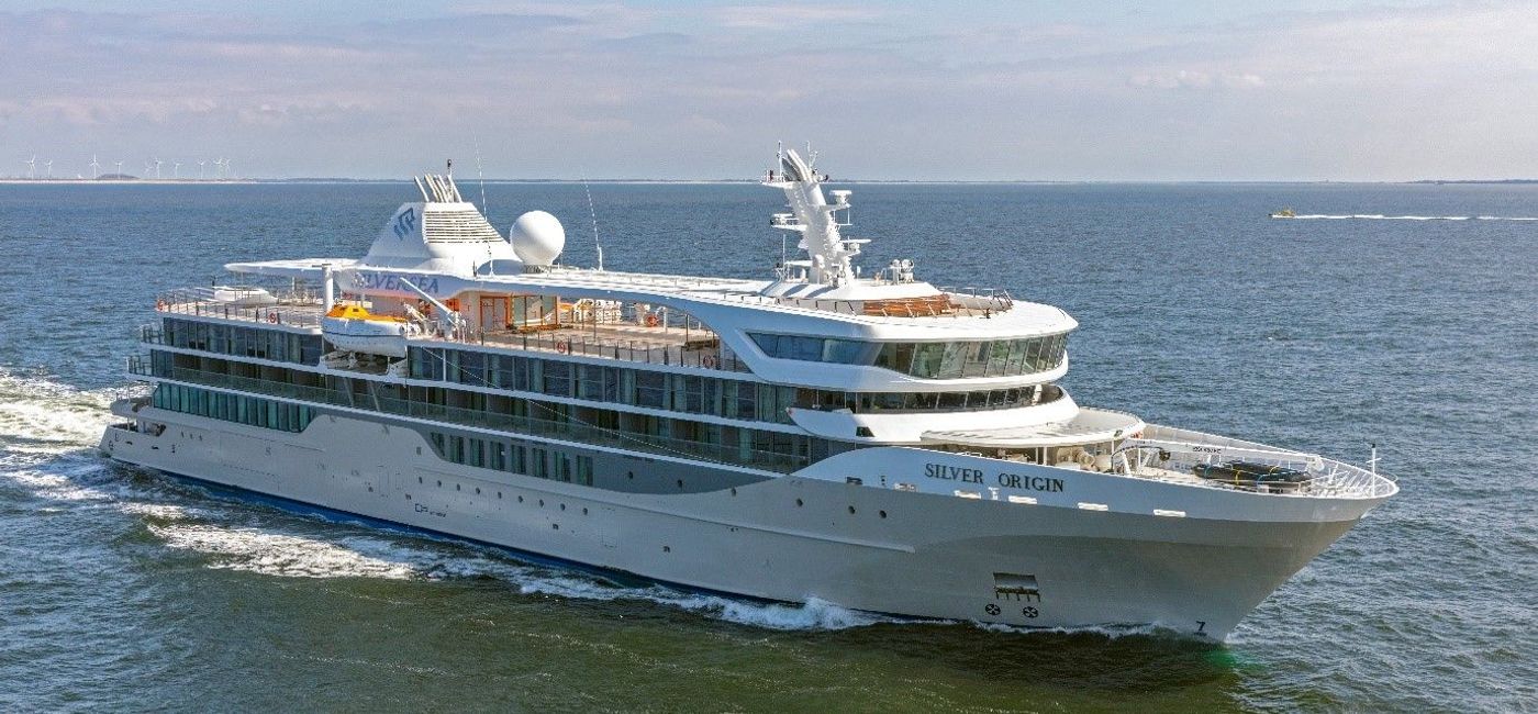 Image: Silversea's Silver Origin. (photo via Silversea Cruises)