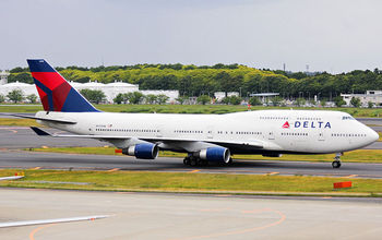 Delta Boeing 747-451 airplane