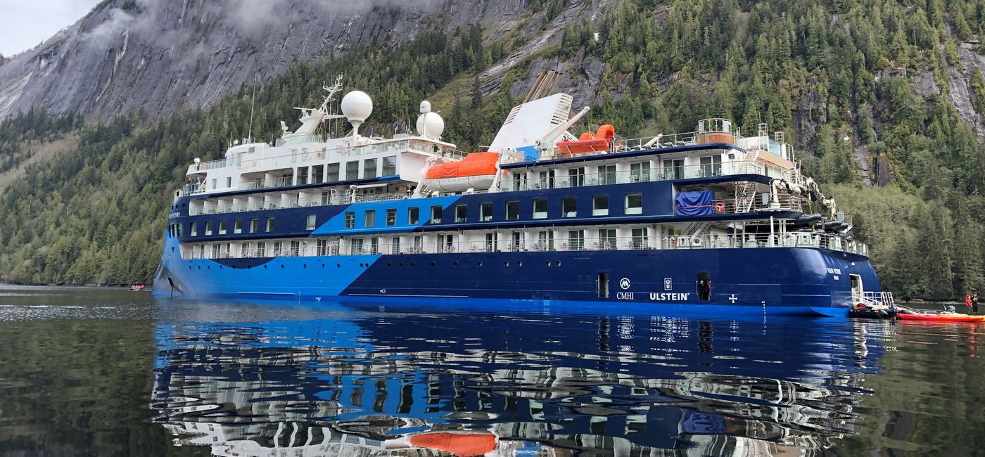 Image: American Queen Coyages' Ocean Victory in Misty Fjords, Alaska. (Photo by Theresa Norton)