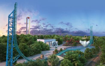 AQUAMAN: Power Wave, Six Flags Over Texas