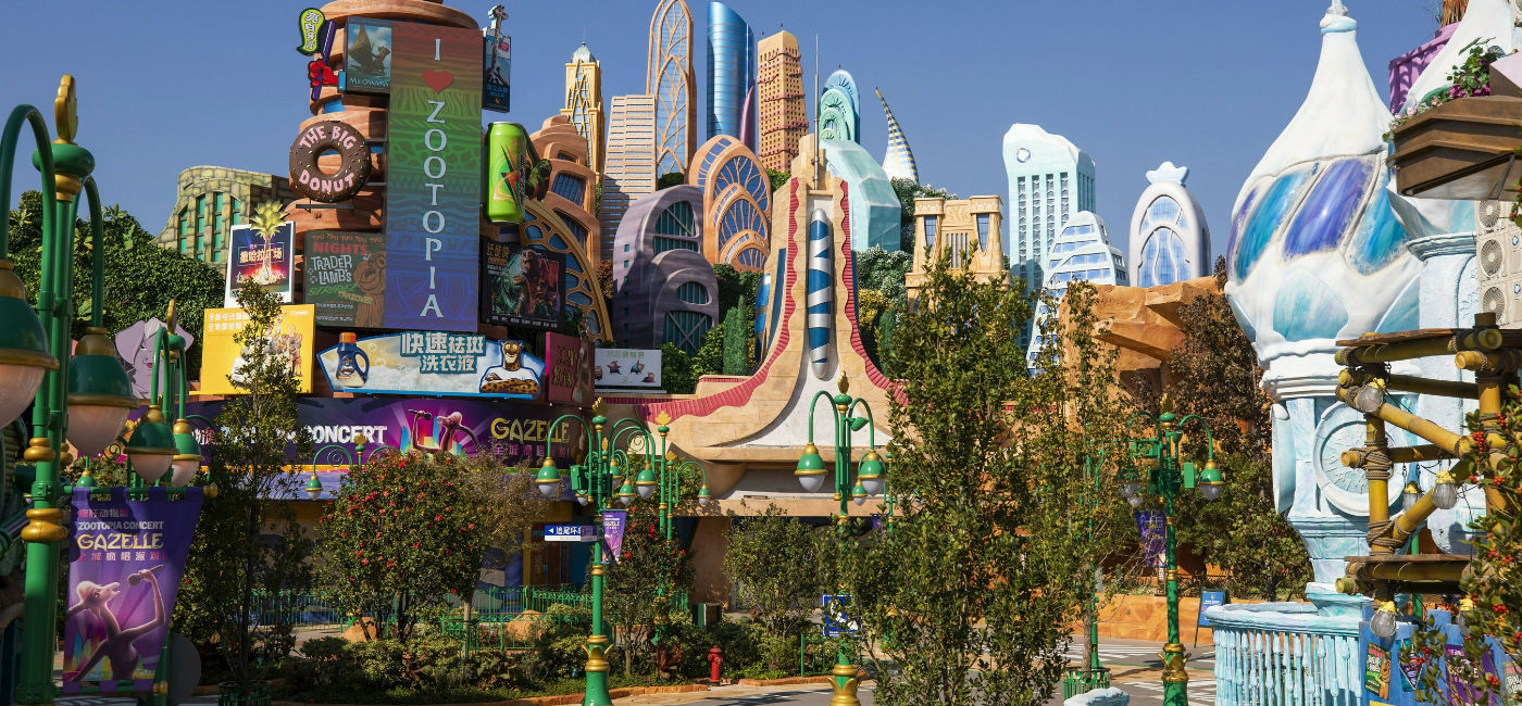 Image: The new Zootopia world at Shanghai Disneyland.  (Photo Credit: Shanghai Disney Resort)