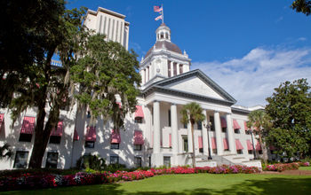 Florida state capital in Tallahassee, Florida 