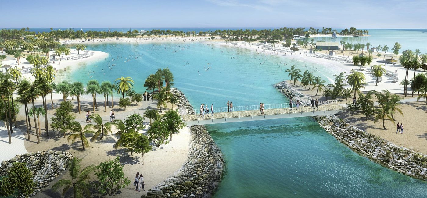 Image: Ocean Cay MSC Marine Reserve features a Great Lagoon for swimming and water sports. (photo courtesy of MSC Cruises)