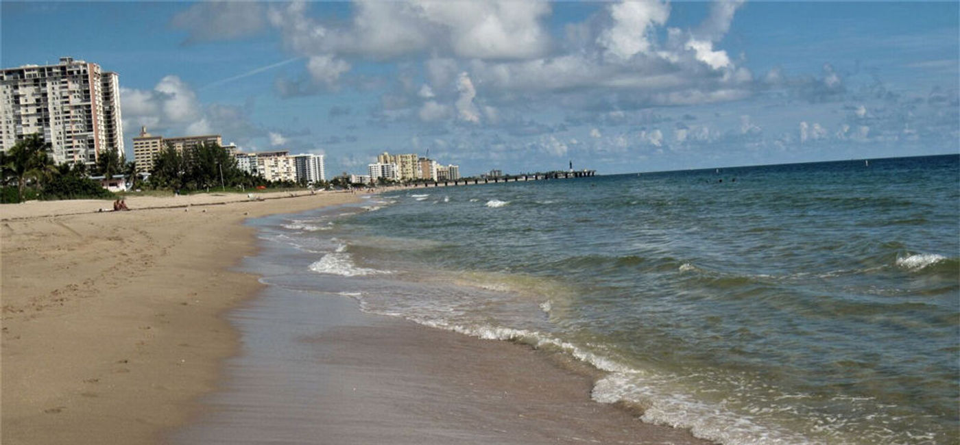 Image: A beach in sunny Florida. (Melinda Crow)