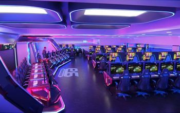 Six Flags Fiesta Texas' new ESIX Gaming campus.