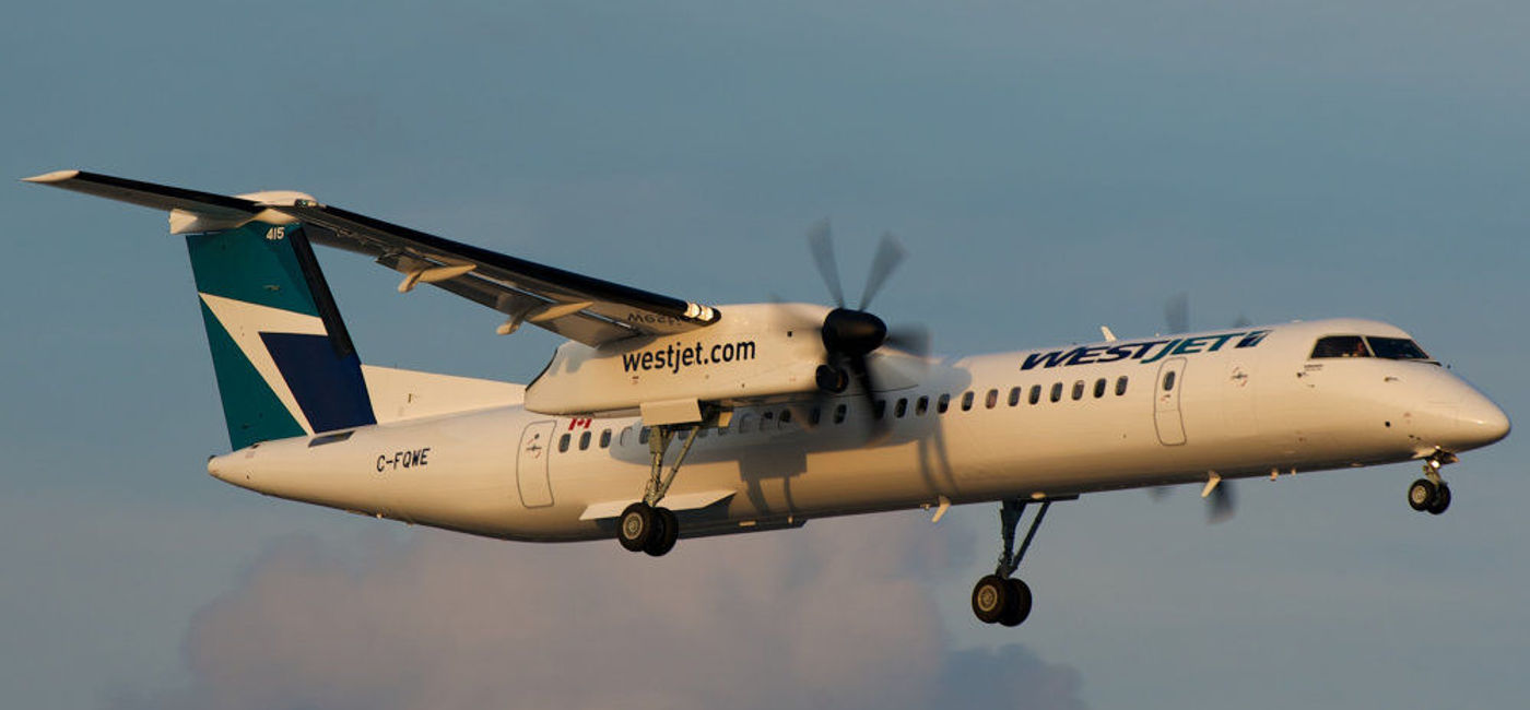 Image: PHOTO: WestJet Encore has commenced twice-daily flights between Montreal and Boston on Bombardier Q400 aircraft. (Photo via Flickr/BrilYYZ)