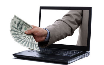 money laptop screen