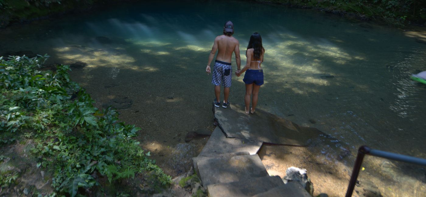 Image: Go swimming in the blue hole of St. Herman's Blue Hole National Park. (photo via Belize Tourism Board)