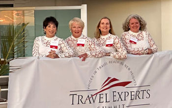 Travel Experts Executives at Summit