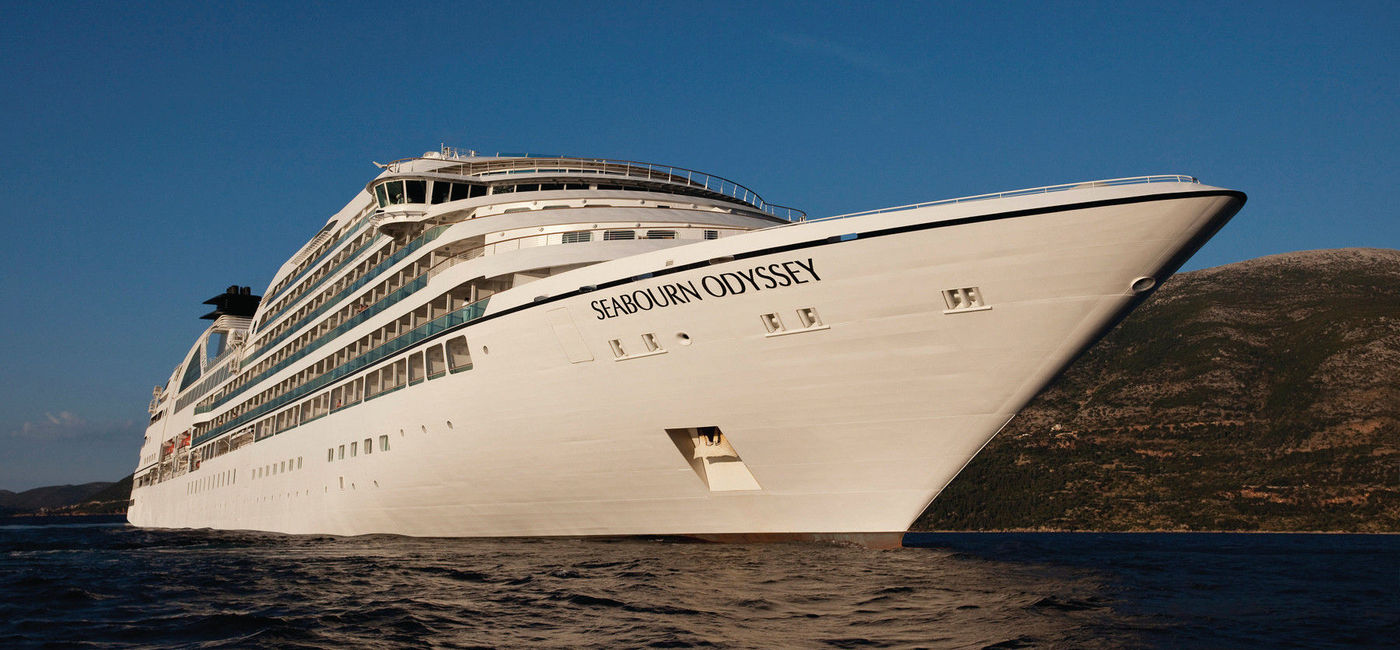Image: The Seabourn Odyssey. (photo courtesy of Seabourn)