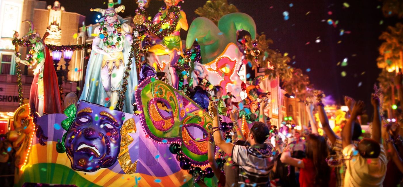 Image: Universal’s Mardi Gras: International Flavors of Carnaval. (photo via Universal Orlando Resort Media)