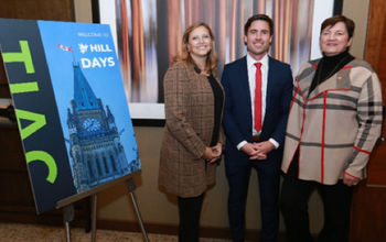 TICA lobbies politicians in Ottawa.