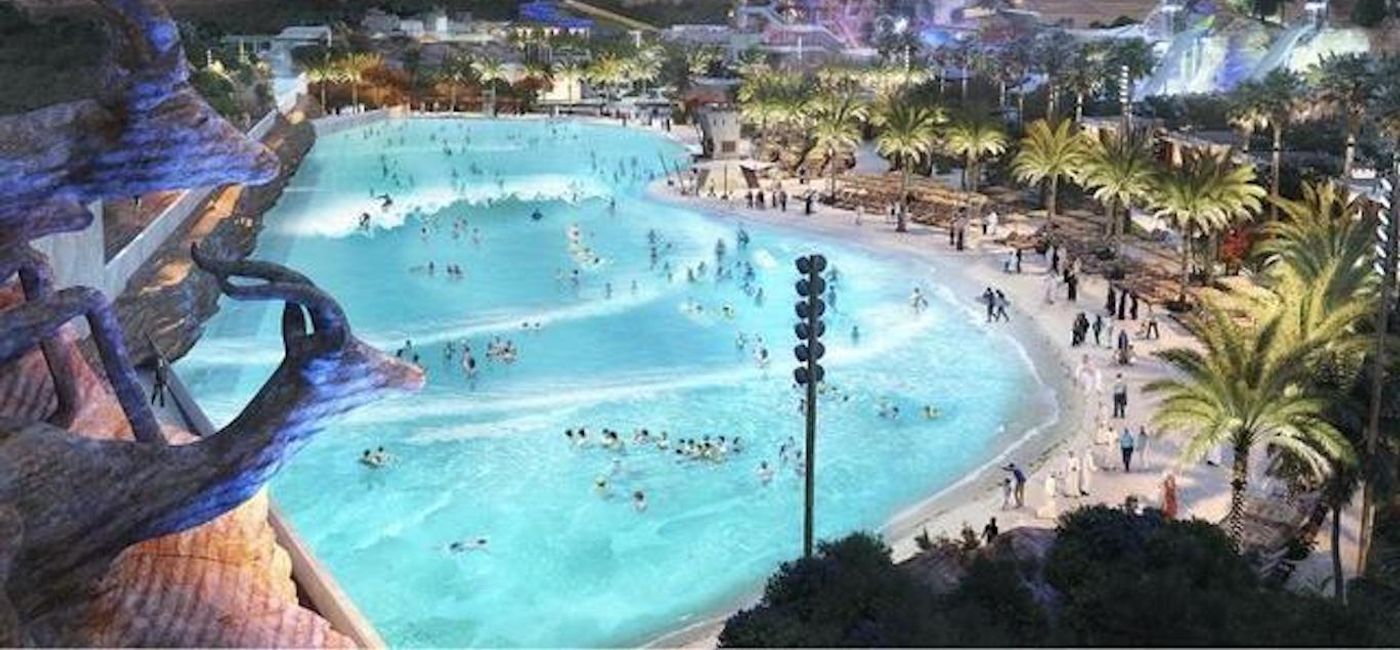 Image: A rendering of the Qiddiya Water Theme Park. (photo via the Qiddiya Investment Company)