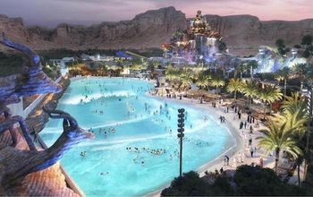 A rendering of the Qiddiya Water Theme Park