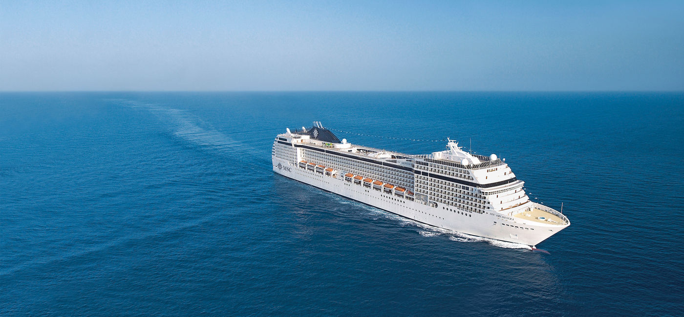 Image: MSC Cruises' MSC Orchestra. (photo via MSC Cruises Media)