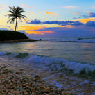 Montego Bay, Jamaica at sunset