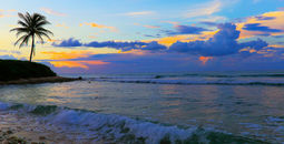 Montego Bay, Jamaica at sunset