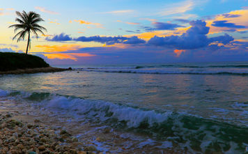 Montego Bay, Jamaica at sunset