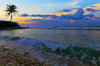 Montego Bay, Jamaica at sunset