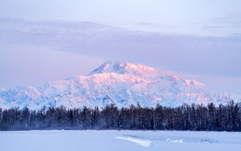 Denali at sunrise, Talkeetna, Alaska