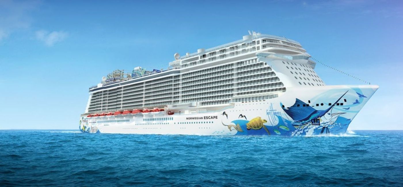 Image: Norwegian Escape. (photo via Norwegian Cruise Line)