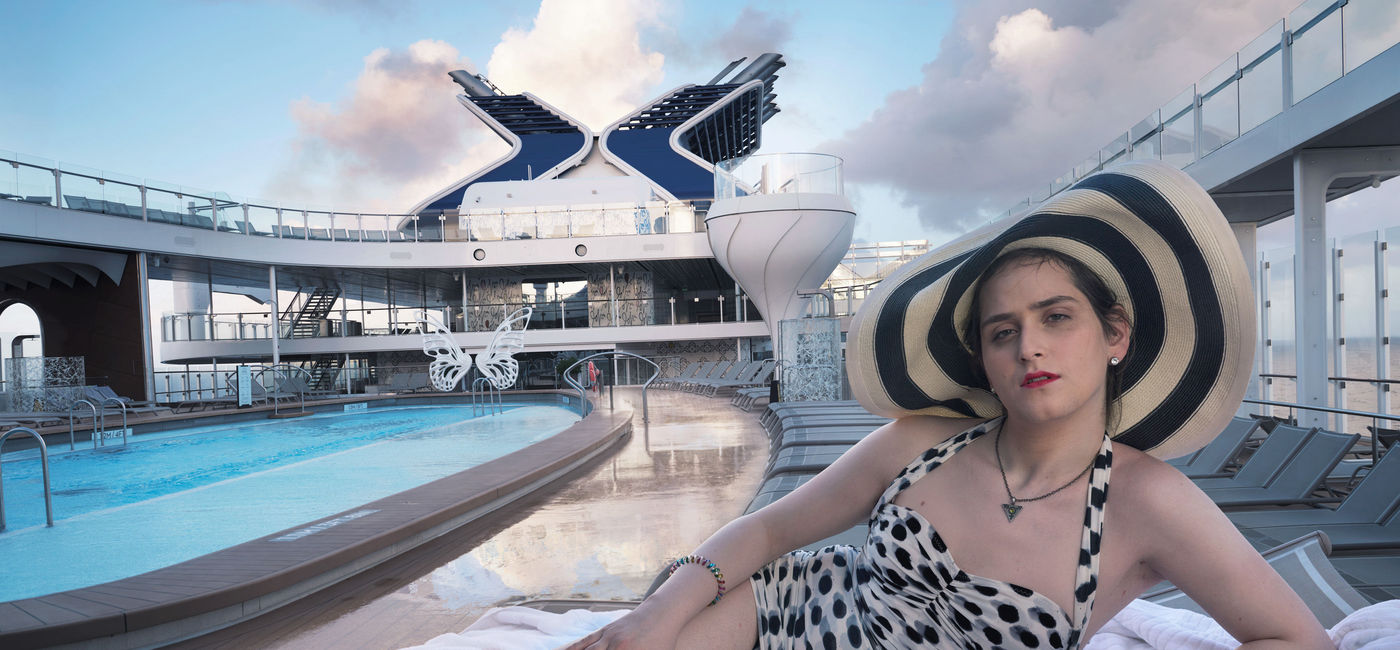 Image: Abby Chava Stein, an American transgender author, activist, blogger, model, speaker and rabbi. (photo courtesy Annie Leibovitz for Celebrity Cruises) (Annie Leibovitz/Celebrity Cruises)