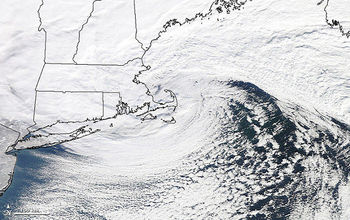 What a classic Nor’easter looks like