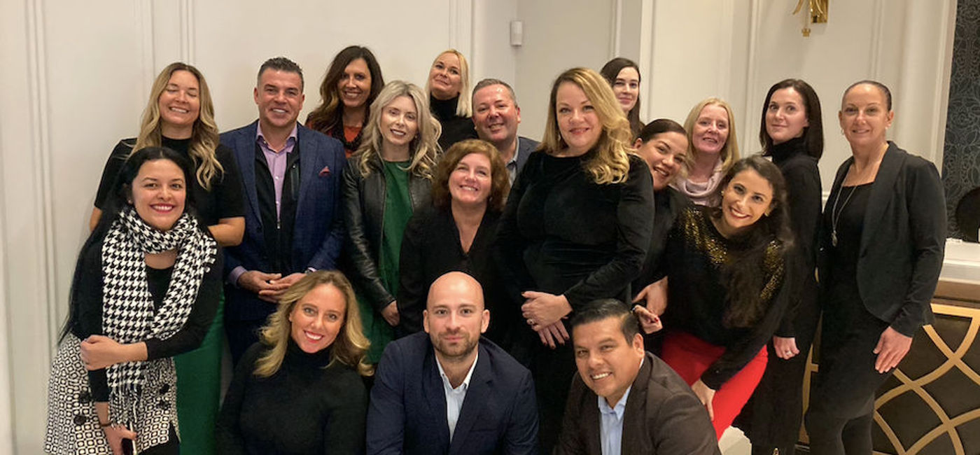 Image: The Sunwing and RIU Hotel & Resorts team in Toronto. (TravelPulse Canada)