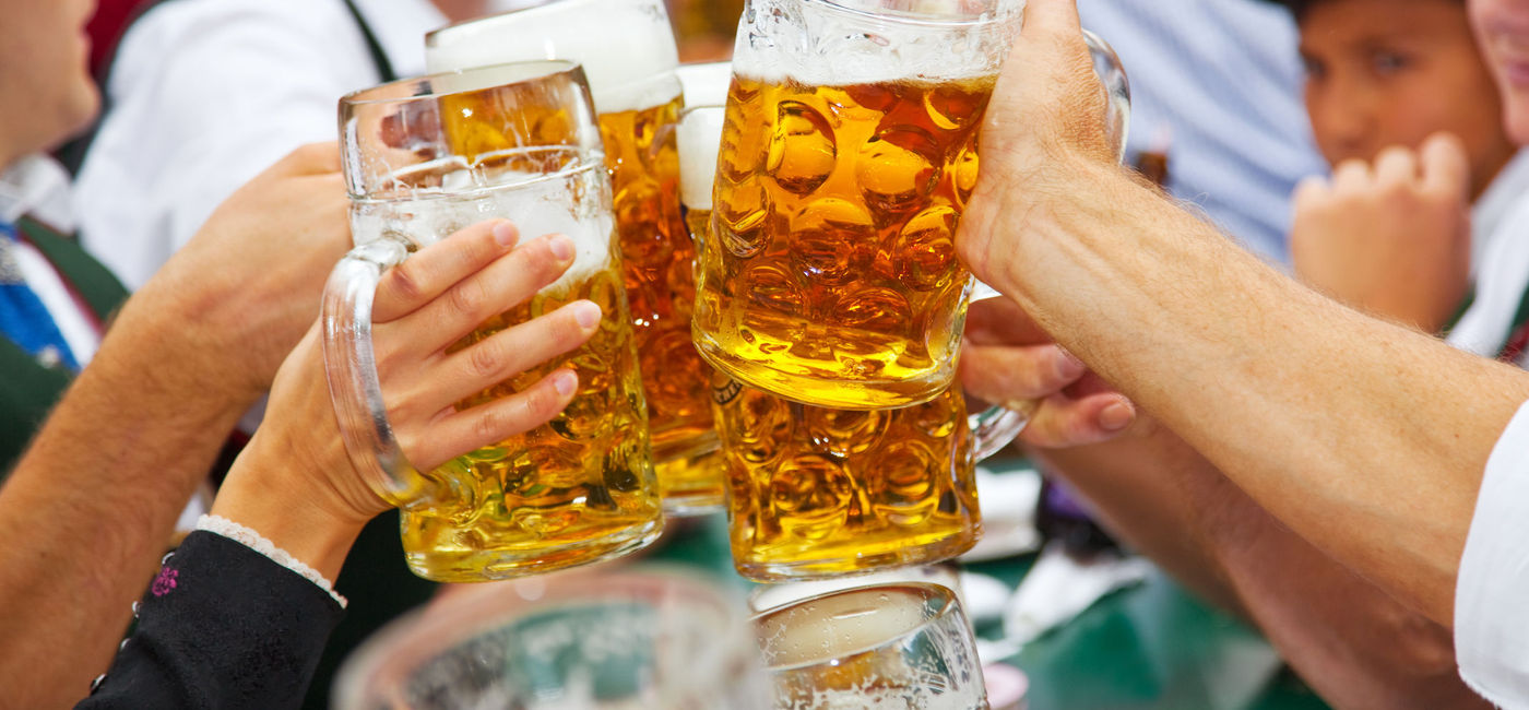 Image: Beer at Oktoberfest. (Photo via iStock/Getty Images/Nikada)