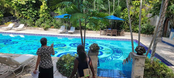 Graycliff Hotel Bahamas pool